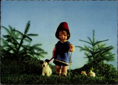 Käthe kruse puppen - ak,