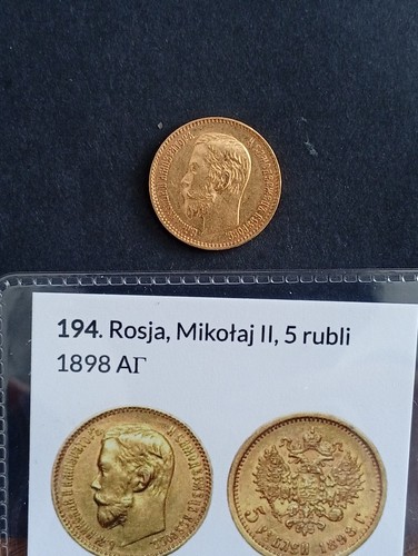Russland rubel 1898 porträt - russland,