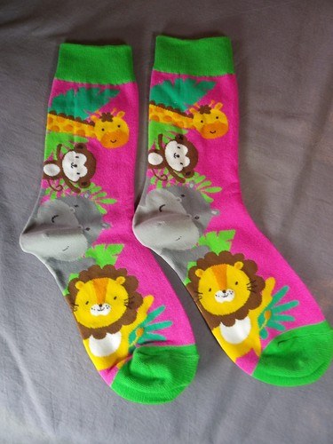 Paar socken löwe affe - socken, giraffe
