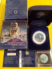 AUSTRALIA 1 Dollar 2004 Silver 1oz. Proof '35th Anniversary of First Moon Walk'