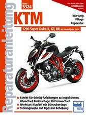 REPARATURANLEITUNG WERKSTATTHANDBUCH - 5324 KTM 1290 SUPER DUKE R RR GT ab 2014