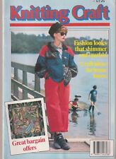 Knitting Craft Magazine Autumn No.7~Family Knitting Patterns By Machine And Hand