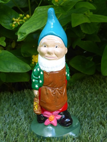 Handgefertigter gartenzwerg - handgefertigter,