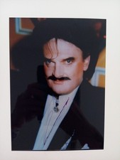 Rudolph Moshammer - Modeschöpfer - original Autogramm - ca. 17,5x12,5cm - Foto