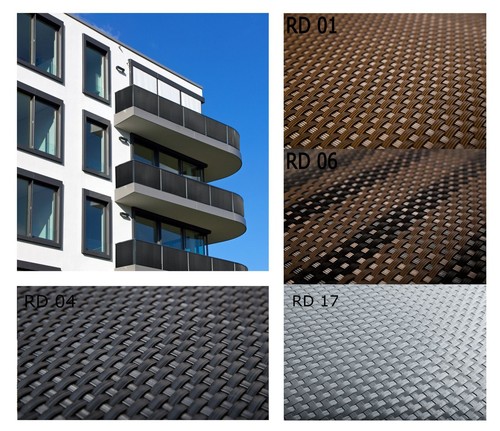 Polyrattan pvc sichtschutz - polyrattan,