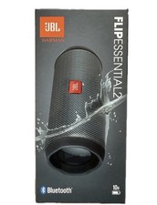 JBL Flip Essential 2 Schwarz Bluetooth Tragbarer Laut­spre­cher Neu in OVP
