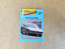 Micky Maus Sammelkarten Traumautos auf unseren Straßen BMW Coupe 850i
