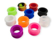 Flesh Tunnel Silikon Hart