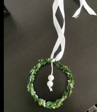 HOCHZEITSDEKO Myrtekränzchen für die Kirche oder Kapelle 