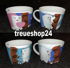 Alle 4 versch. KINDER RIEGEL SAMMELTASSEN 2021 Ferrero Milky & Schoki unbenutzt!