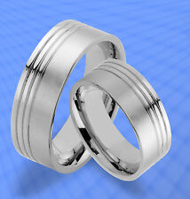2 Ringe Trauringe Eheringe Partnerringe GRAVUR GRATIS ,-  JE31
