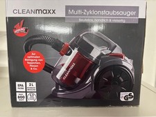 CleanMaxx Multi-Zyklon-Staubsauger 800 Watt - grau/rot - Versandrückläufer - C1