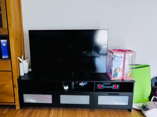 Ikea bank schwarz - schwarz, mit