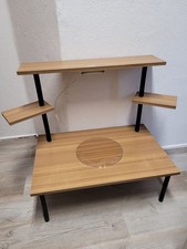 Blumen Etagere Blumenbank DDR beleuchtet 60er 70er Jahre String Ära #2511015