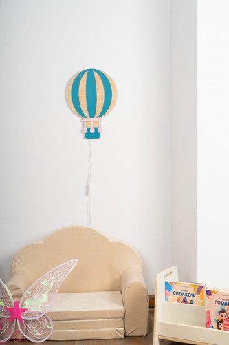 Holzlampe fliegender ballon - holzlampe,