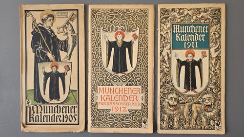 Münchener kalender konvolut - münchener,