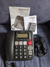 Emporia KFT20 Seniorentelefon Telefon mit großen Tasten SOS-Taste schnurgebunden