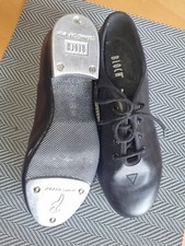 Steppschuhe Stepptanz Tap Dance JAZZTAP BLOCH Kinder schwarz Leder Gr.4