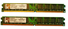 Arbeitsspeicher RAM 4GB (2 x 2 GB )  PC-800  CL5  Kingston DDR2     2 Module