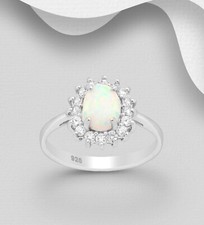 925 Sterling Silber Damenring