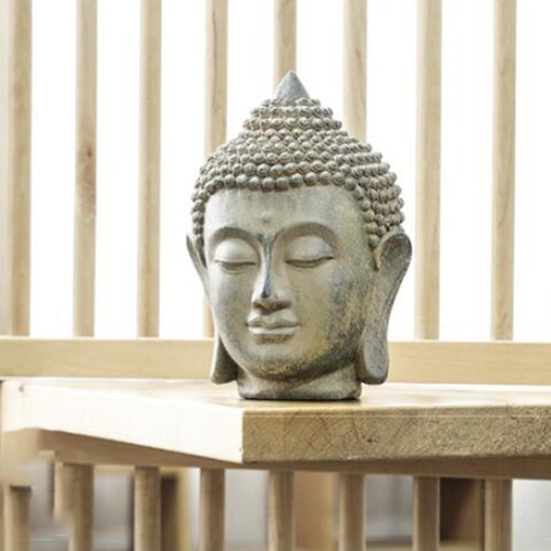 Buddha kopf statue - buddha, statue,