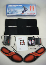 Thermrup Beheizbare Einlegesohlen Wäremsohlen Batterie-/ Akkubetrieb, Gr. 36 /37