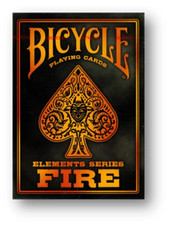 Bicycle fire deck poker - bicycle,