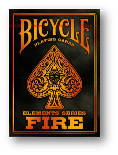 Bicycle fire deck poker - bicycle,