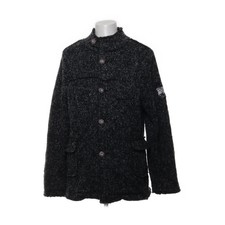 Alpin de Luxe, Strickjacke, Herren, Größe: XXL, Grau, Polyester/Wolle #LcW