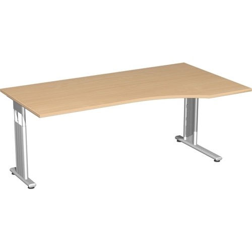 Eckschreibtisch fuß flex - c-fuß,