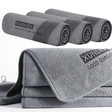 5x-20x Mikrofasertuch Auto Poliertuch Trockentuch Microfaser Ultra Saugstarke