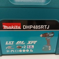Makita Akku-Schlagbohrschrauber 18V DHP485RTJ 1x 5,0 Ah Akku + Lader im MAKPAC 2