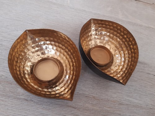 Goldene teelichthalter - 2,