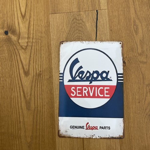 Vespa blechschild 20x30cm - vespa,