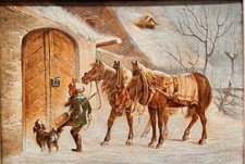 J. Durst (19.Jh)  ++ Pferde