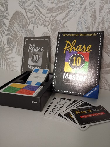Phase master kartenspiel - phase, 10