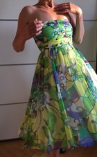 Seidenkleid Corsagenkleid Zara