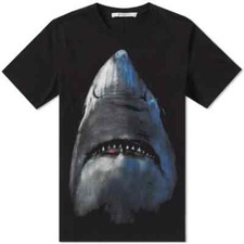 GIVENCHY Shark Tee Black Ltd