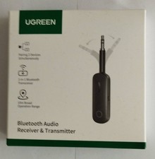 UGREEN Bluetooth Sender Klinke Bluetooth Adapter, 2 in 1 Bluetooth Transmitter