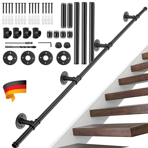 300cm schwarz handlauf - schwarz,