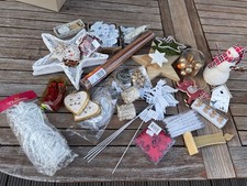 Konvolut Floristik Dekoartikel Bastelartikel Weihnachten