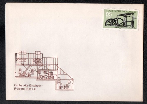 Ddr 1985 umschlag - umschlag, fdc