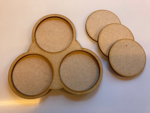 60mm runde 1 - 3x, 2/1
