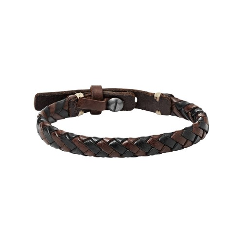 Fossil herren armband - fossil, leder