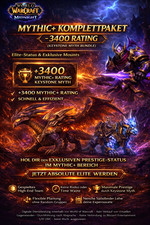 WoW Mythic+ 3400 Rating Boost