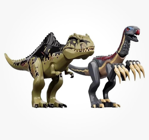 Dinosaurier park 810 teile - dinosaurier,