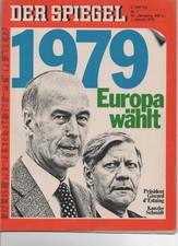 Der Spiegel - Heft 1 / 1979 - 1979 Europa wählt - M0870