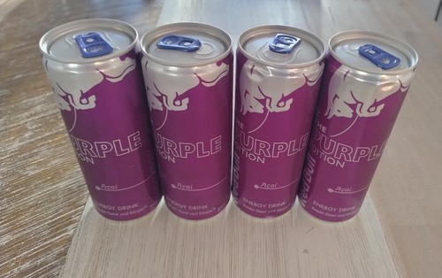 Red bull purple - red, edition