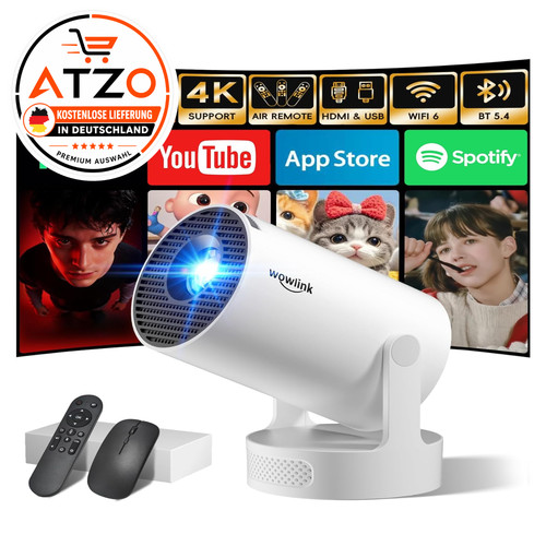 Tragbarer mini beamer w210 - tragbarer,