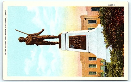 1946 postcard texas heroes - 1946,